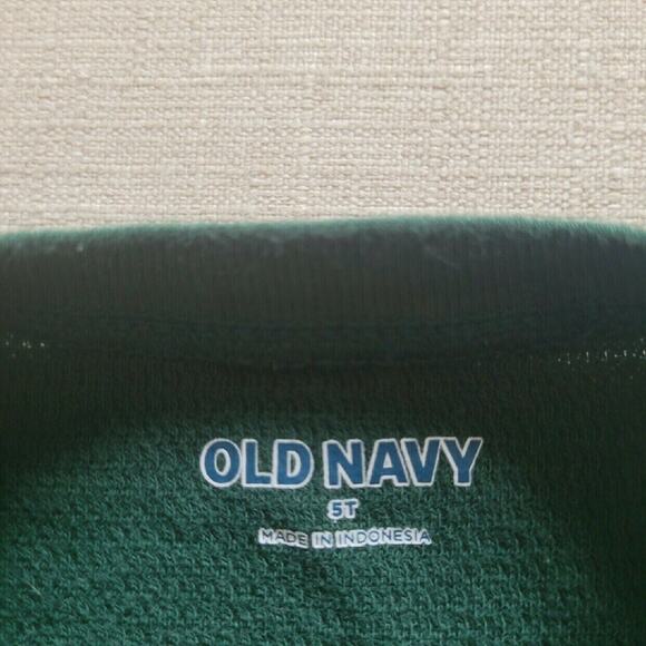 Old Navy Green Waffle Knit Deer Tee - Picture 5 of 5